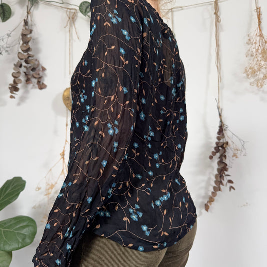 Floral blouse - size M