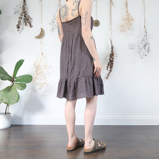 Purple brown dress - size M/L