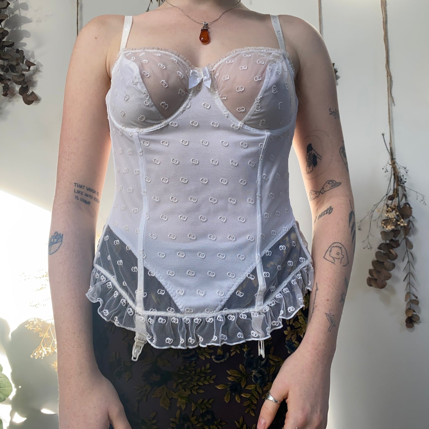White corset - size M