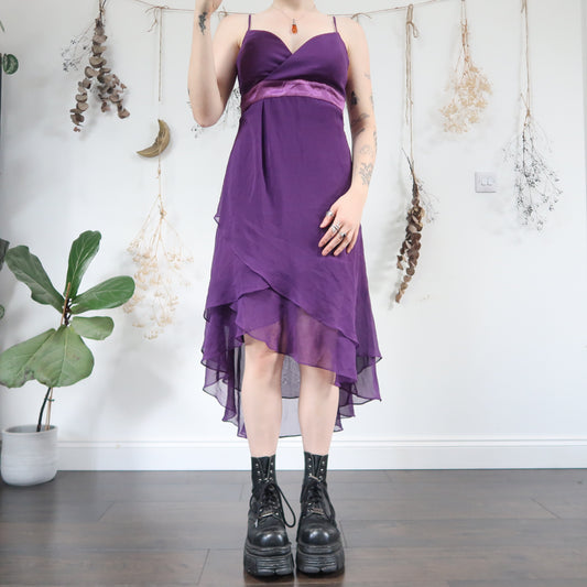Purple fairy dress - size M
