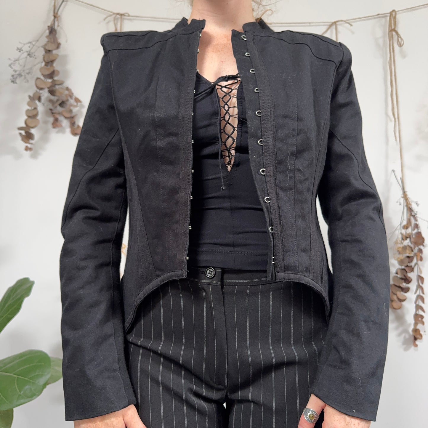 Hook and eye jacket - size M