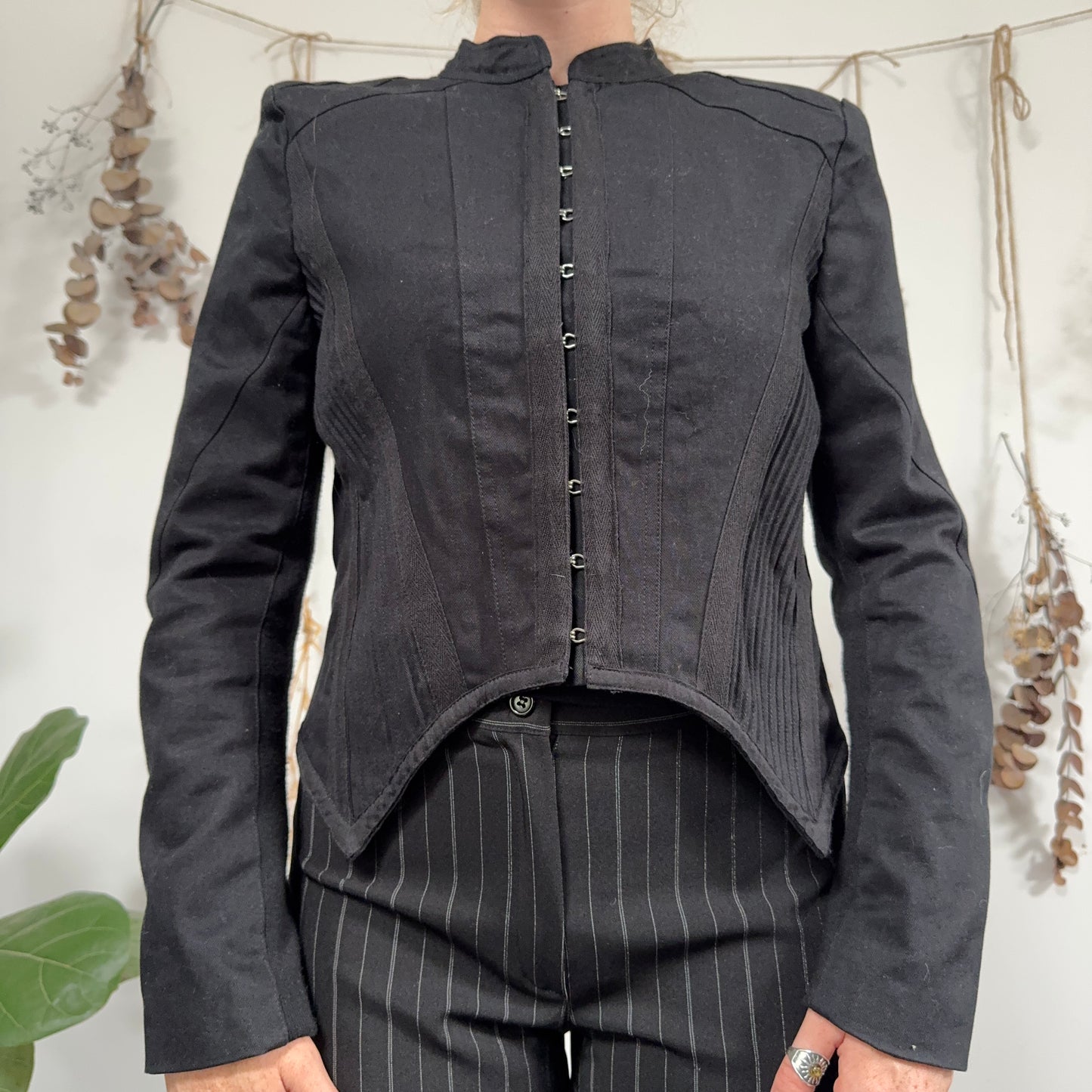 Hook and eye jacket - size M