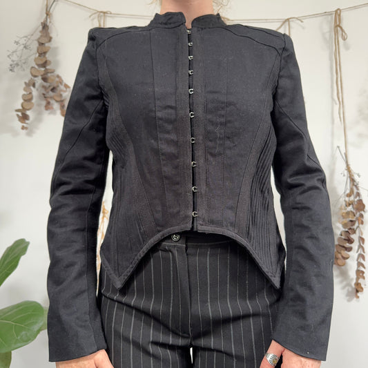 Hook and eye jacket - size M
