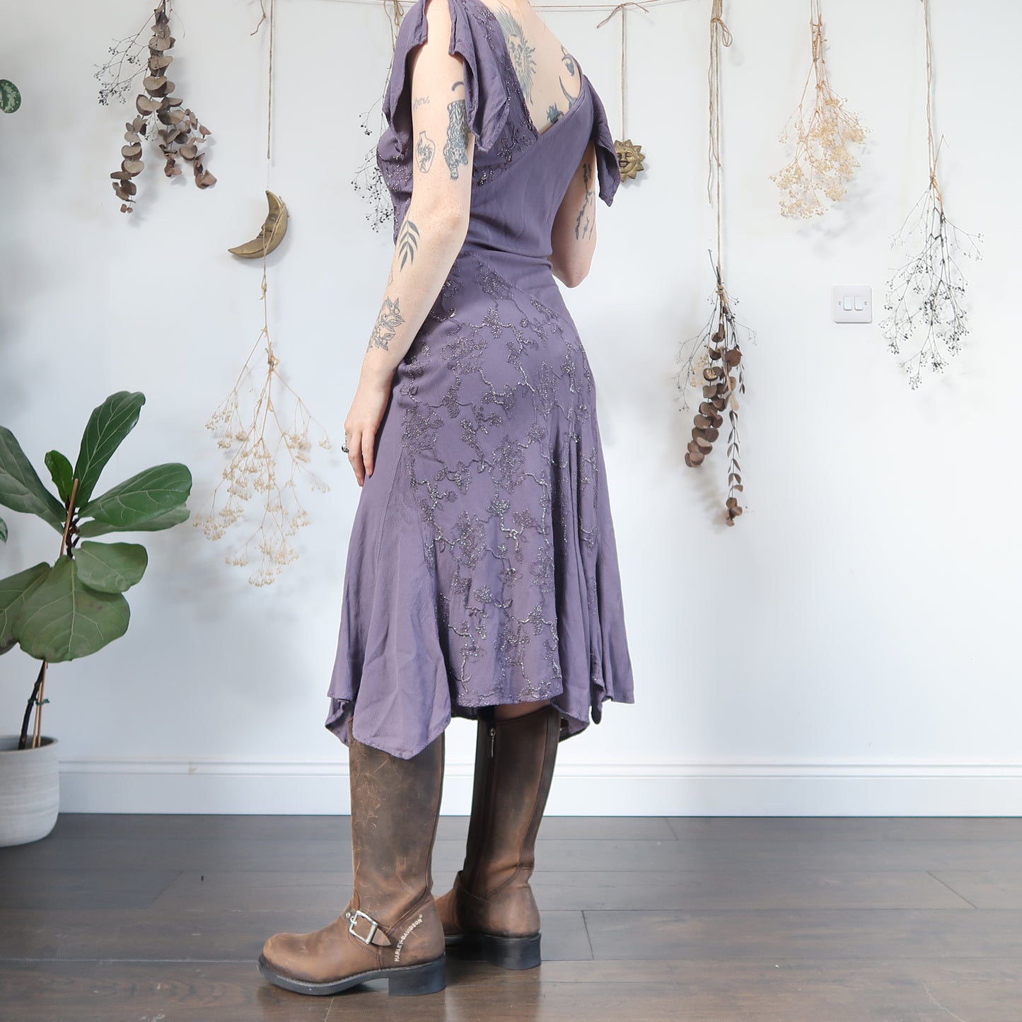 Purple dress - size M