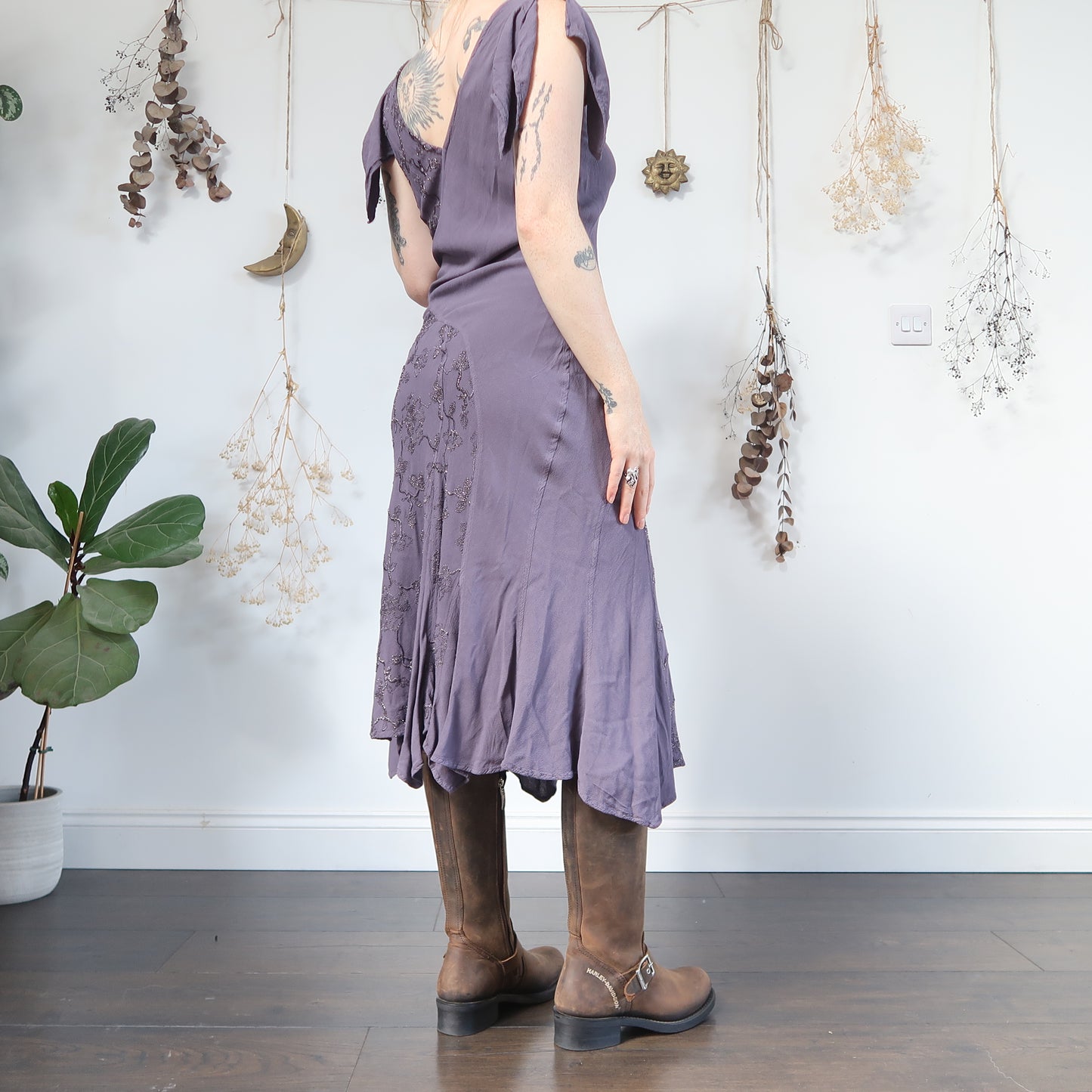 Purple dress - size M