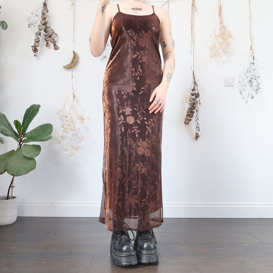 Copper dress - size S