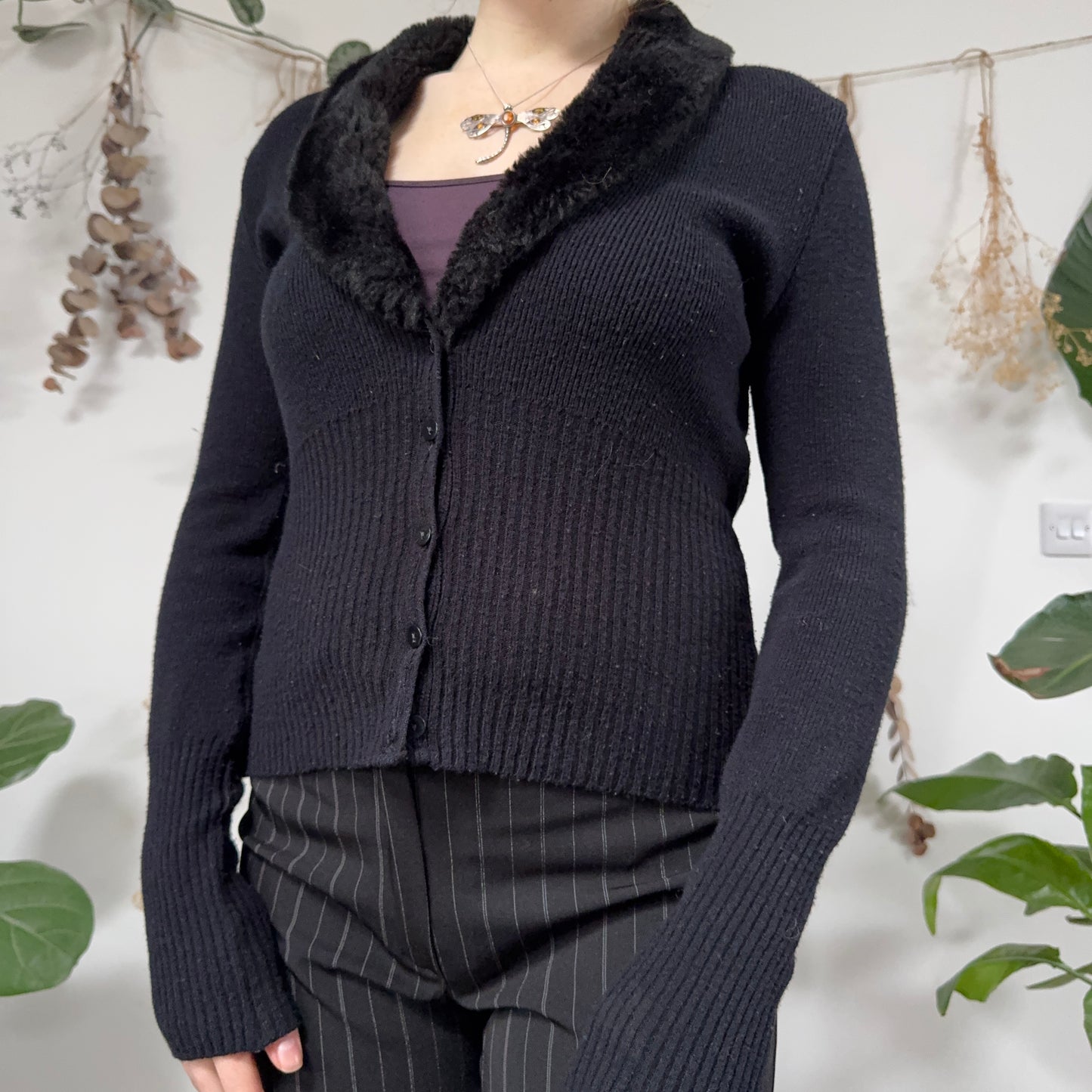Black cardigan - size S