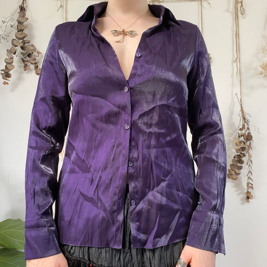 Purple shirt - size M