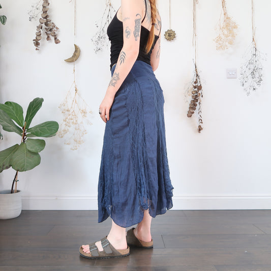 Blue skirt - size S