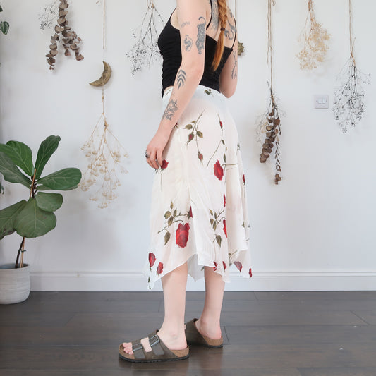 Floral skirt - size S/M