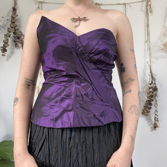 Purple corset - size M