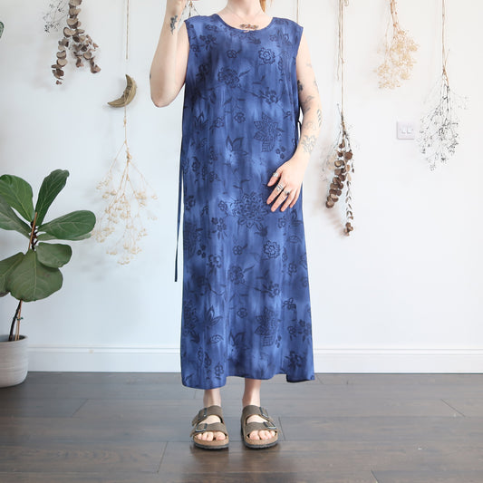 Blue summer dress - size XL