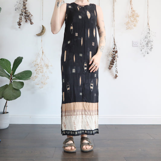 Earthy summer dress - size M