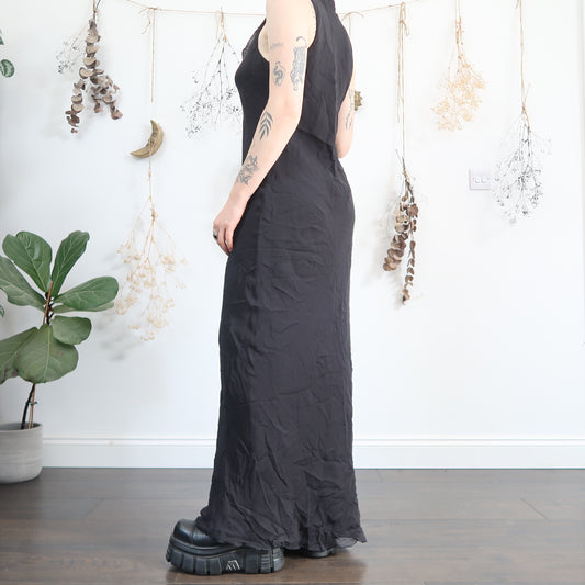 Black long dress - size M