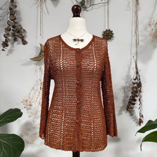 Crochet cardigan - size M