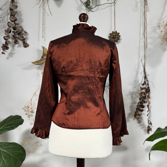 Copper blouse - size M