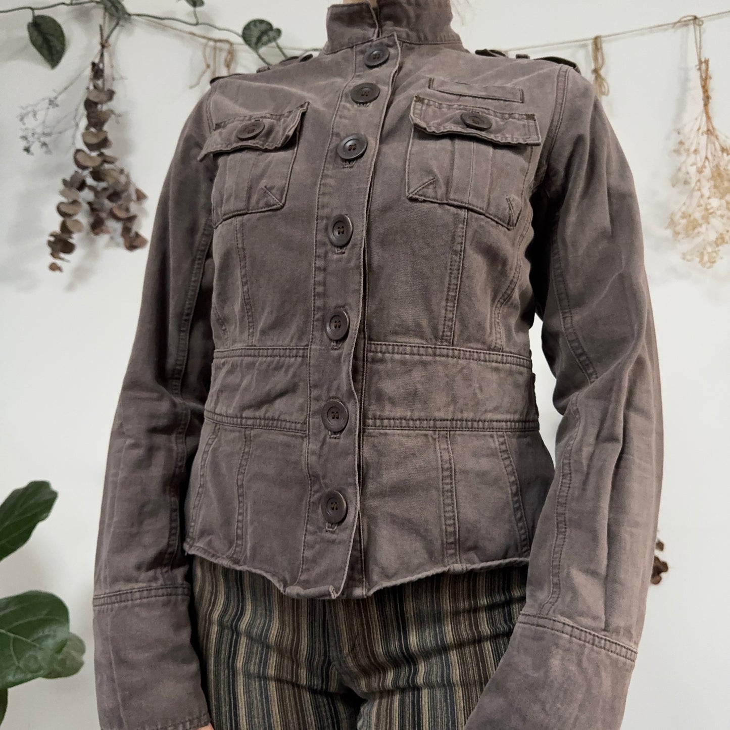 Taupe jacket - size S/M