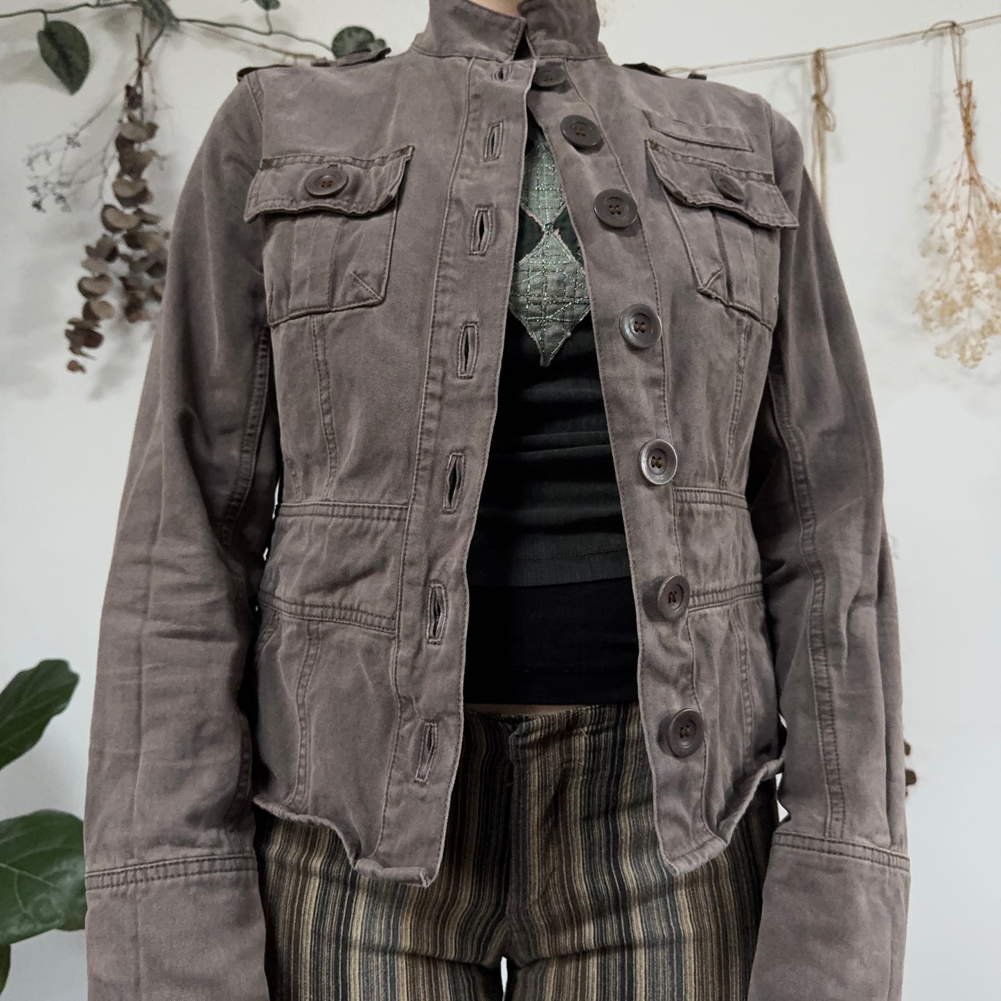 Taupe jacket - size S/M