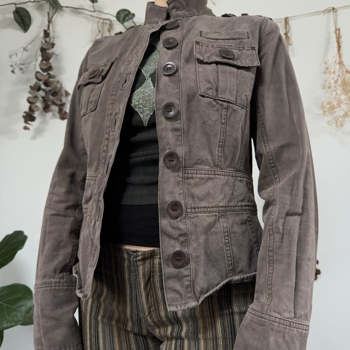 Taupe jacket - size S/M