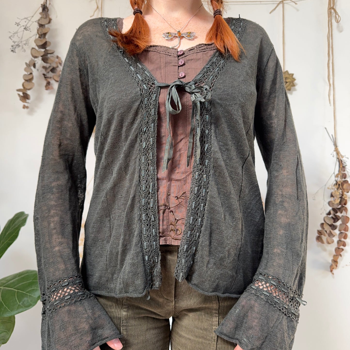 Knit cardigan - size M