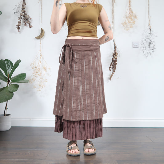 Brown skirt - size L