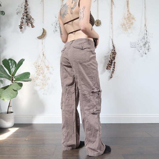 Brown cargos - size L/XL