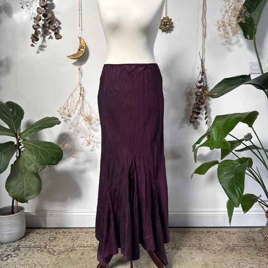Two tone purple skirt - size L