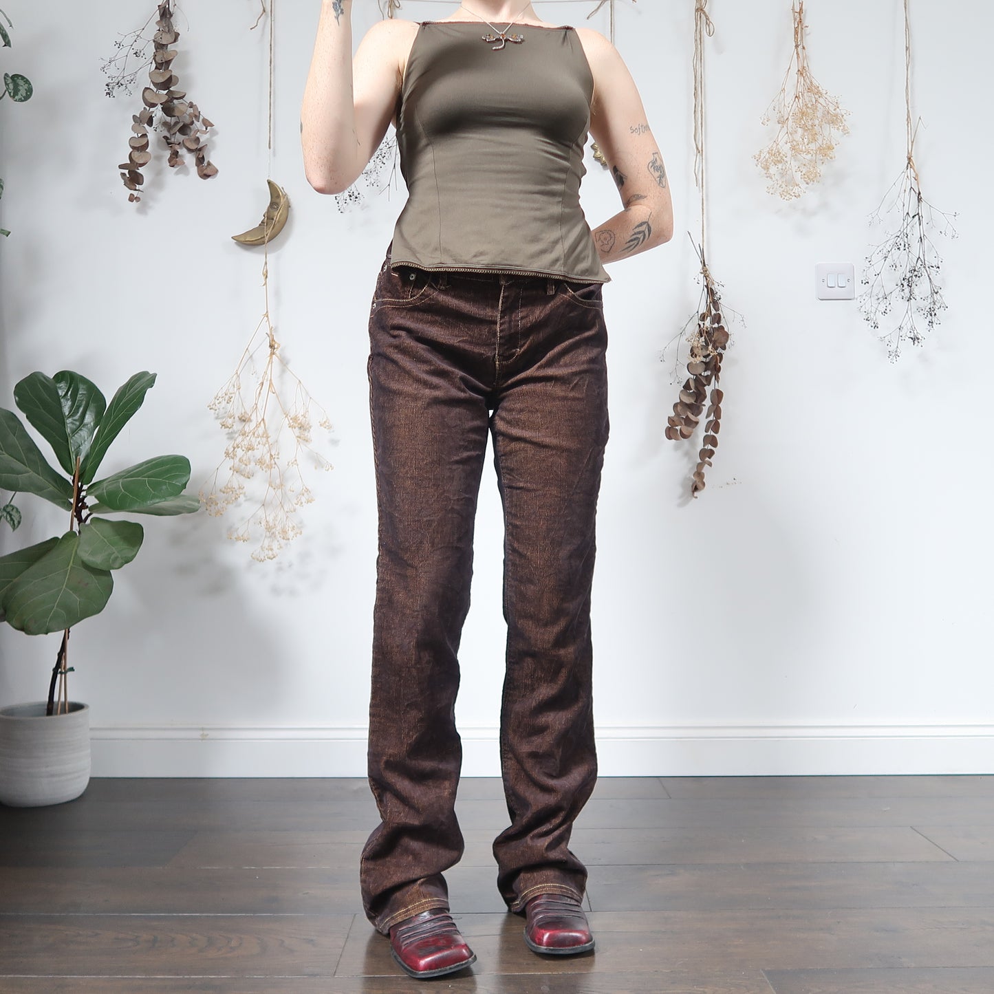 Corduroy trousers - size M