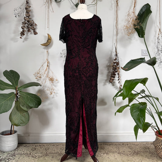 Beaded dress - size L