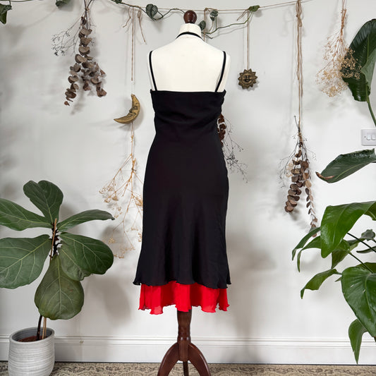 Black red dress - size M