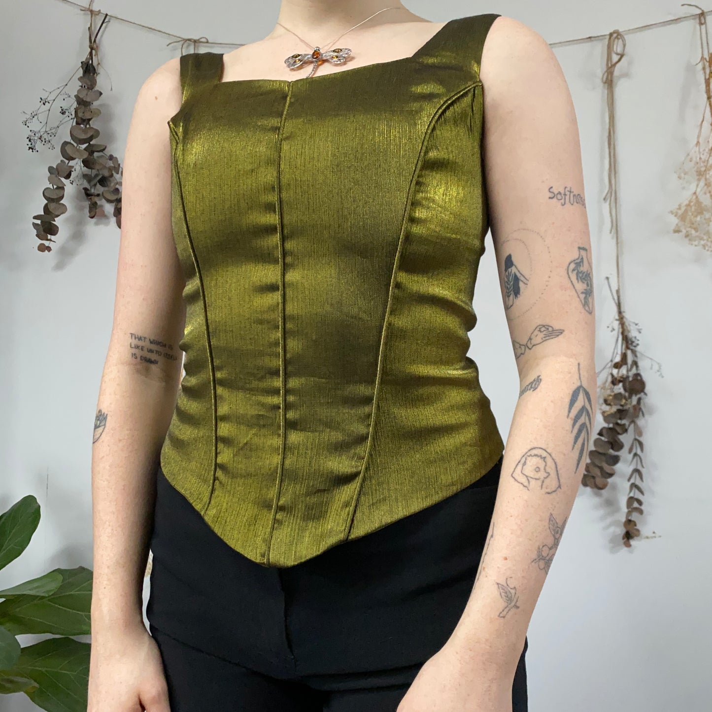 Green top - size XS