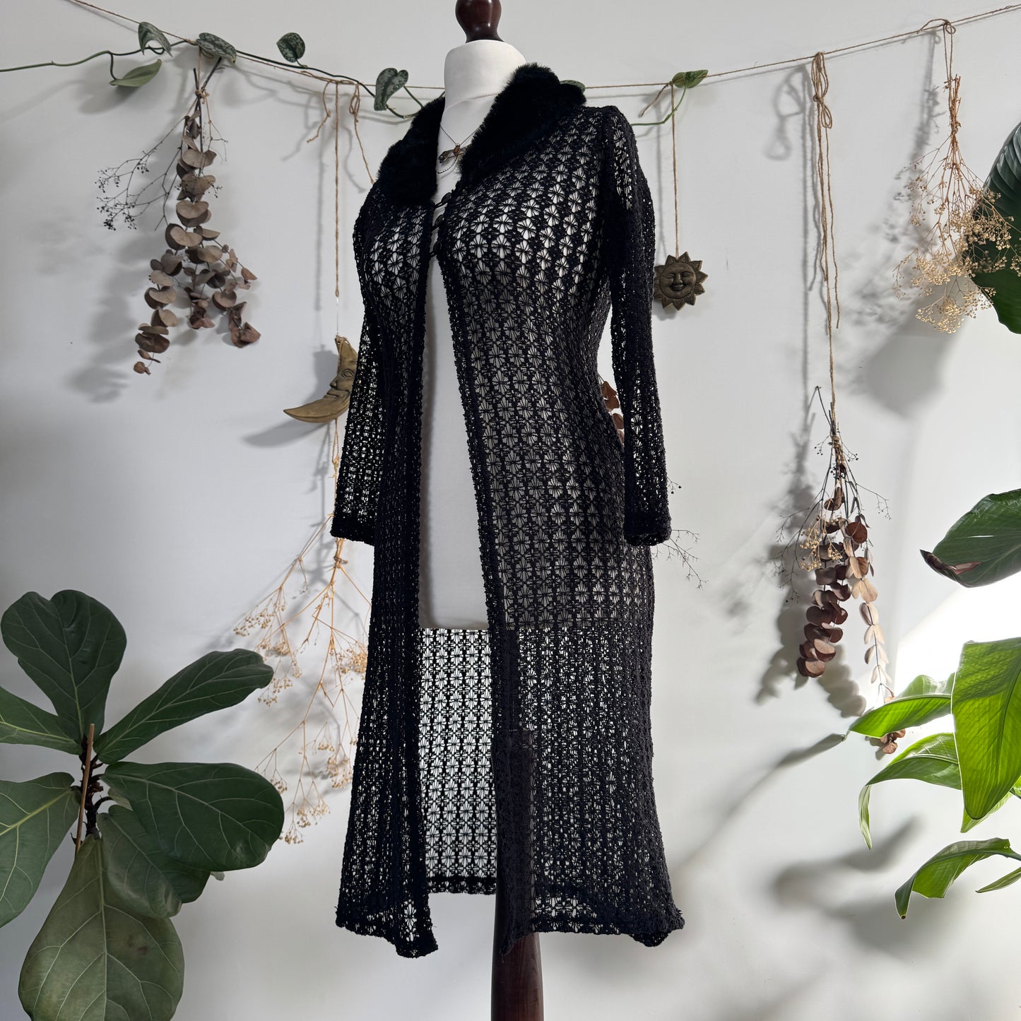 Black duster - size S/M