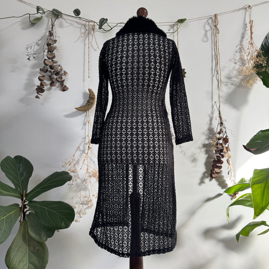 Black duster - size S/M