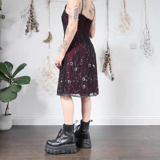 Beaded dress - size M