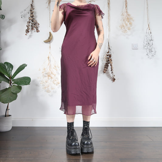Purple dress - size M