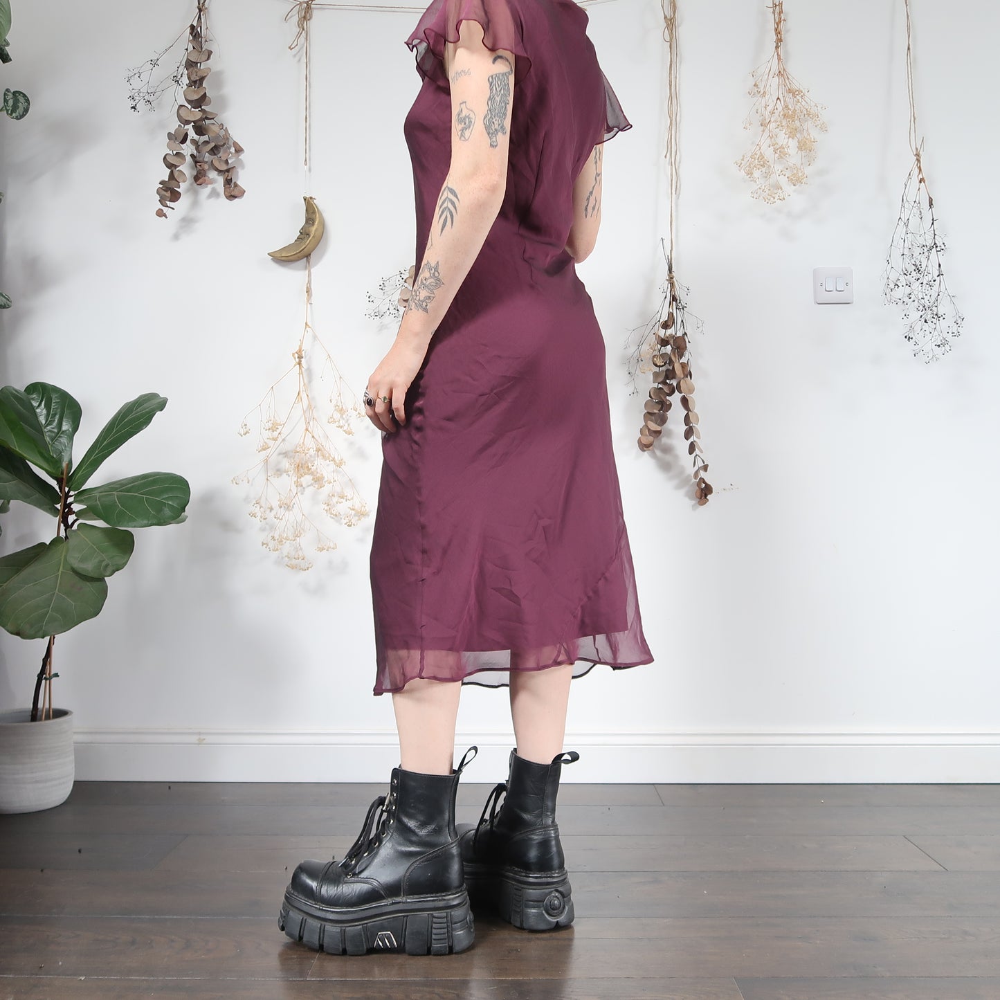 Purple dress - size M