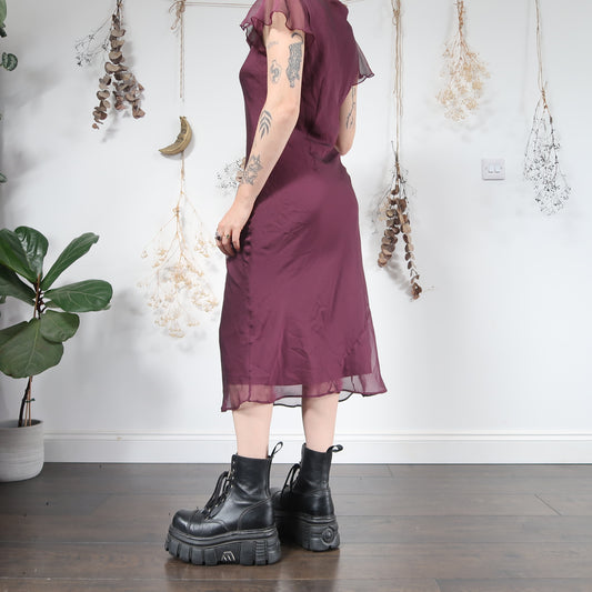 Purple dress - size M