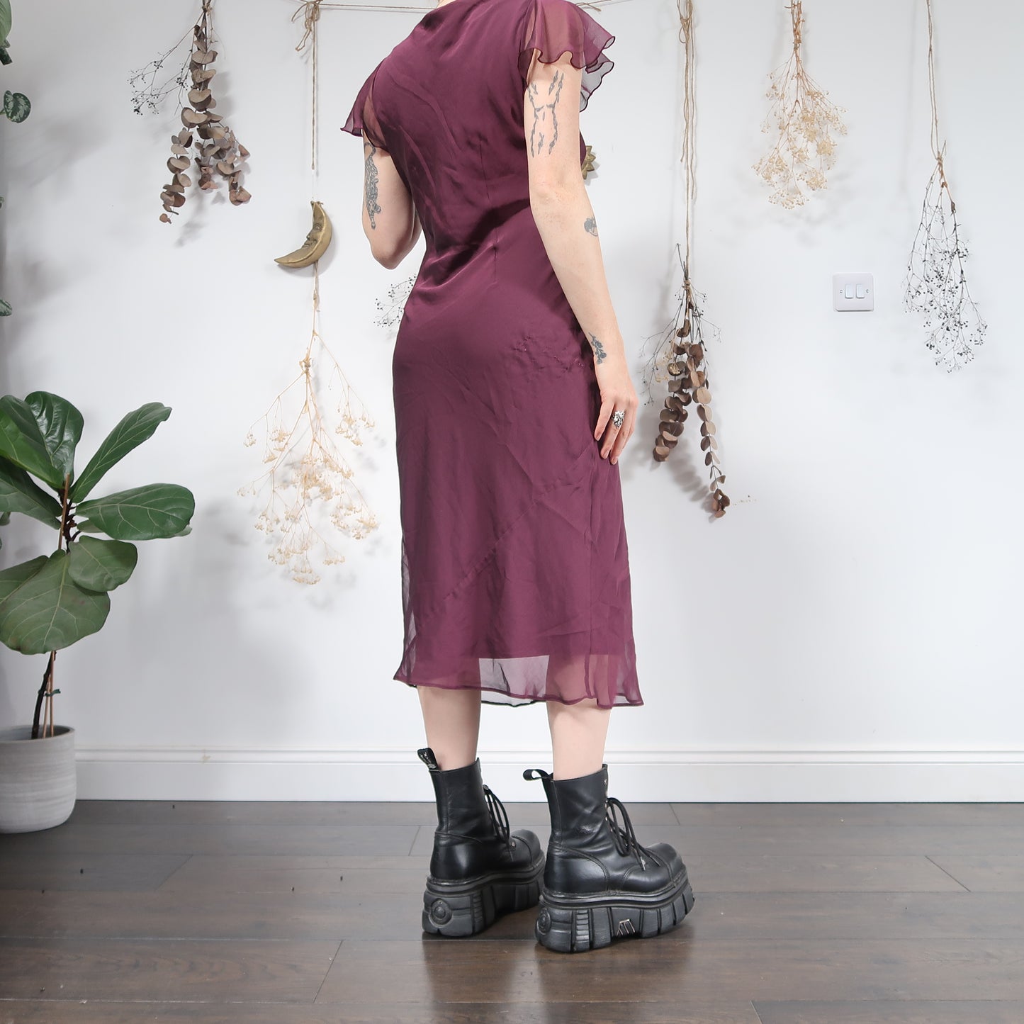 Purple dress - size M