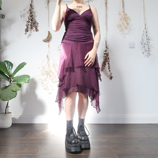 Purple dress - size S