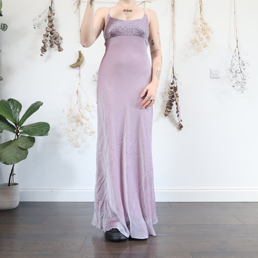 Purple iridescent dress - size M