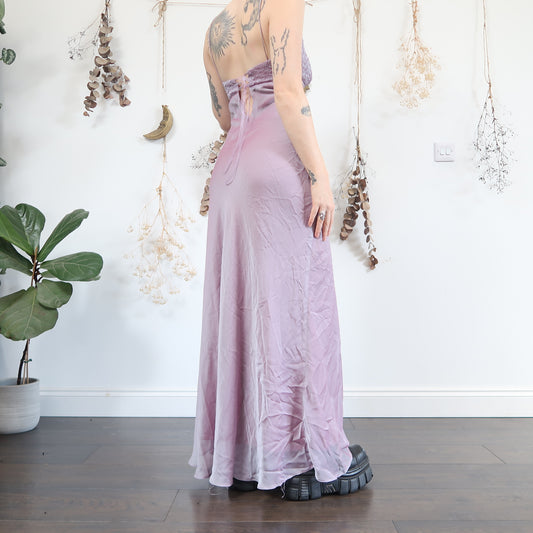 Purple iridescent dress - size M