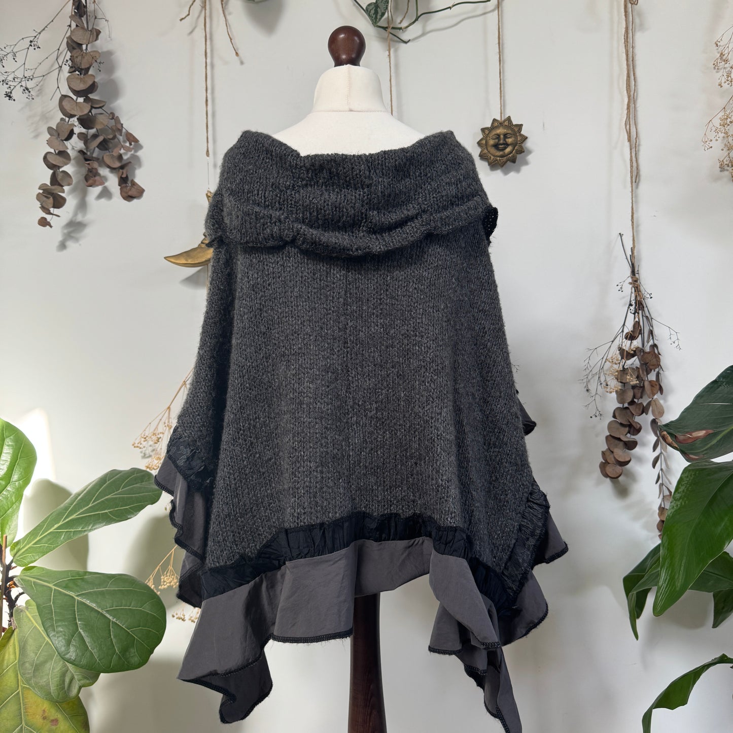 Zone Bleue poncho