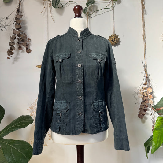 Teal jacket - size M