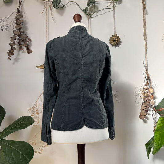 Teal jacket - size M