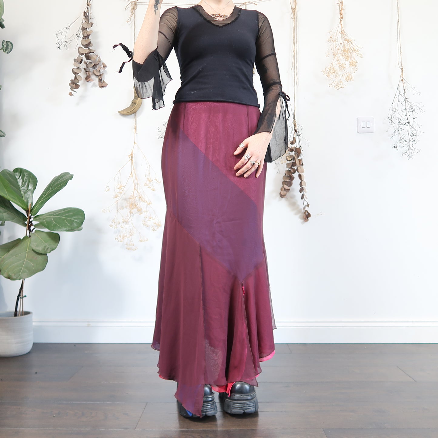 Purple skirt - size M