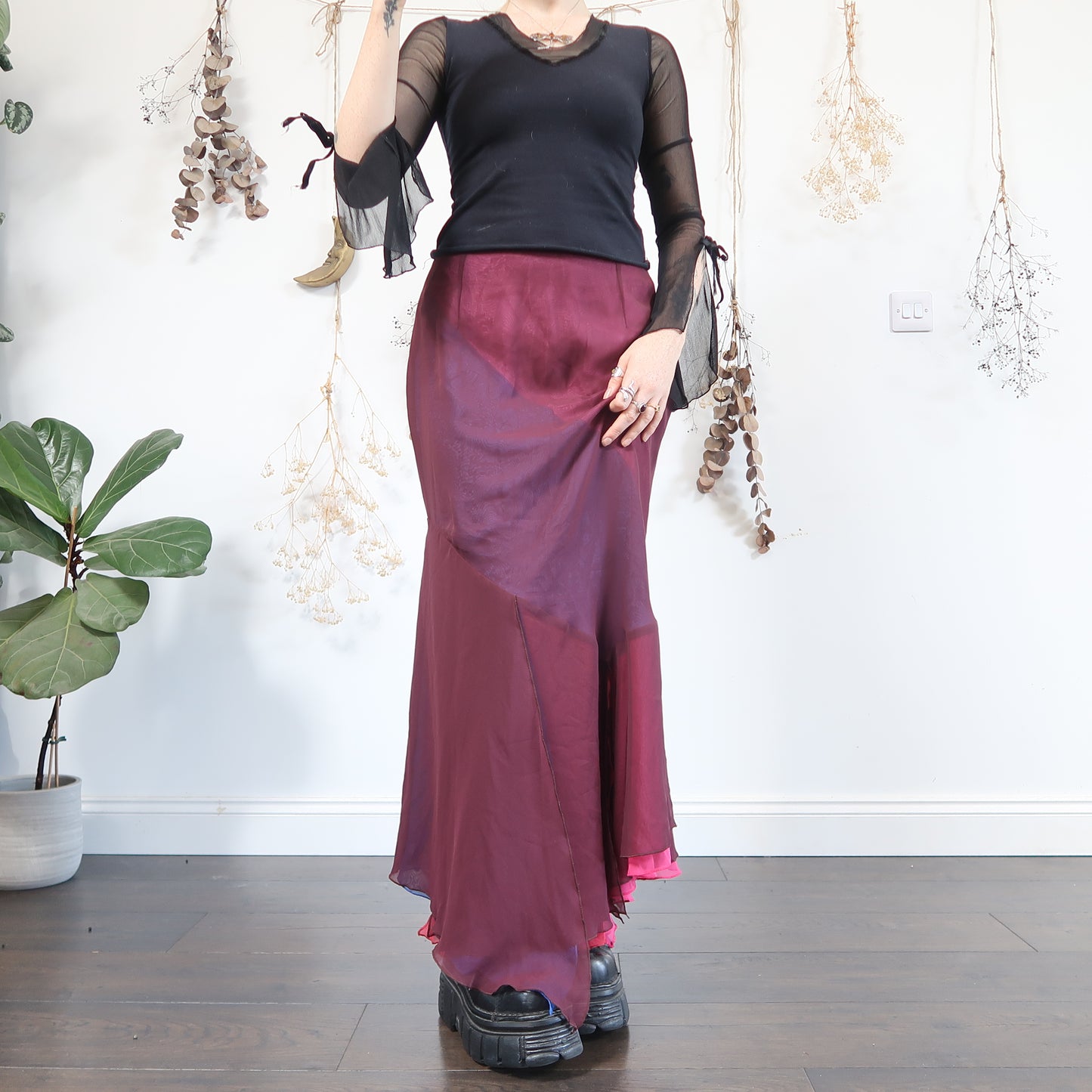 Purple skirt - size M