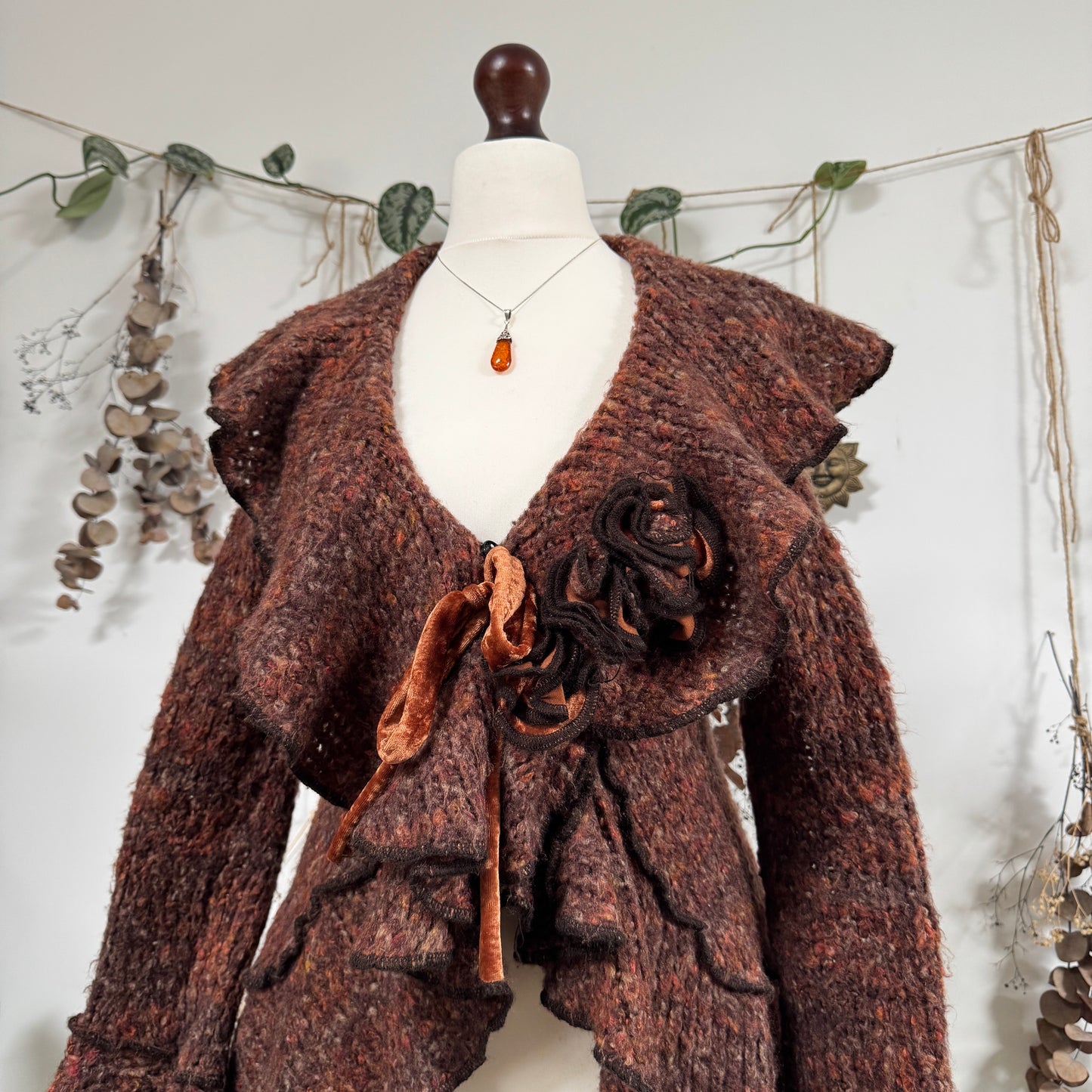 Knit cardigan - size S