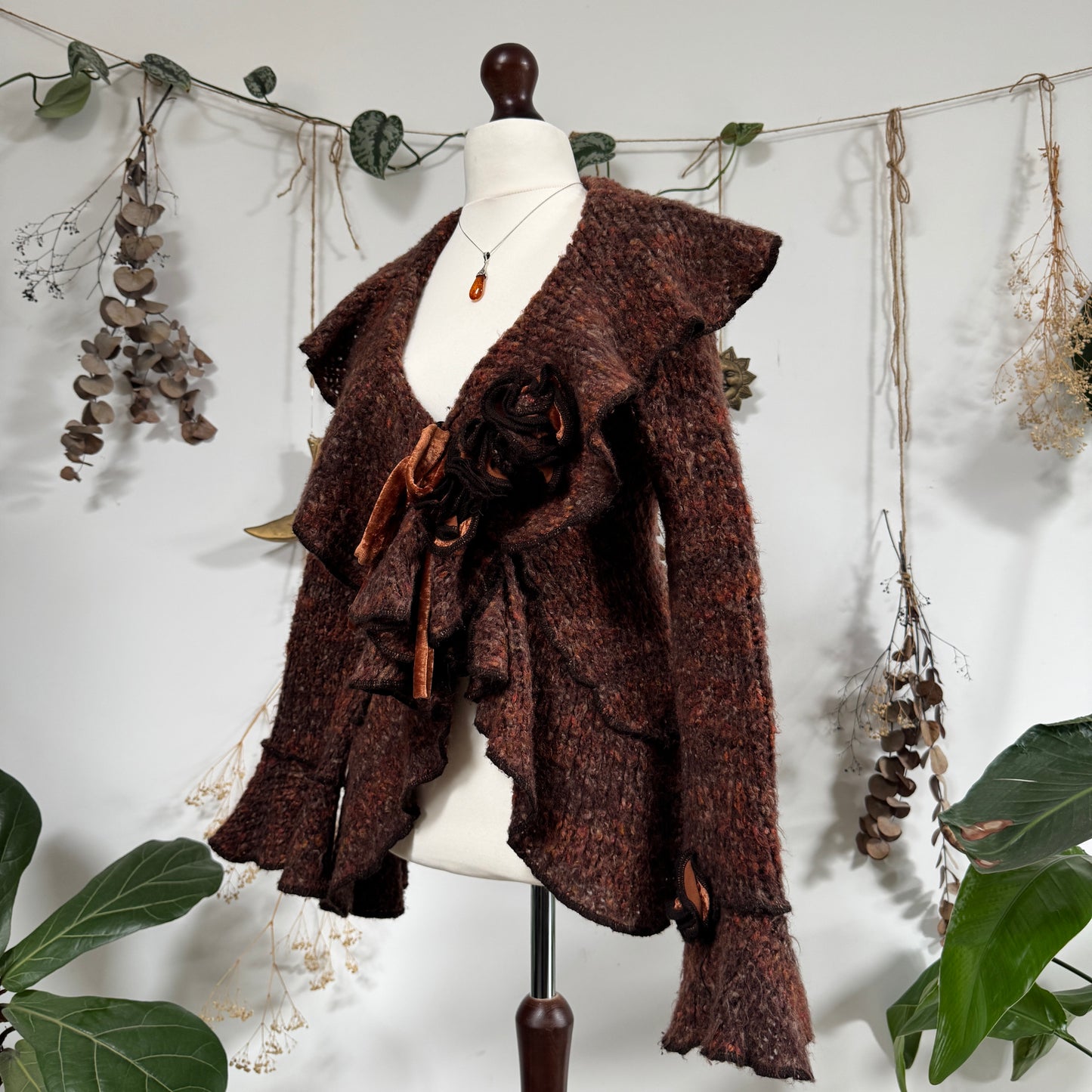 Knit cardigan - size S