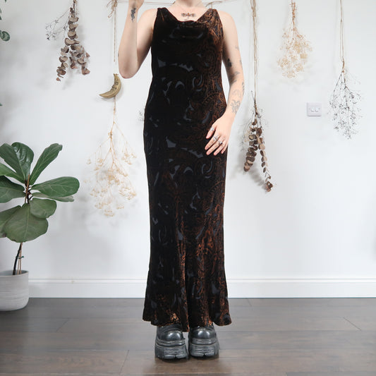 Velvet dress - size M