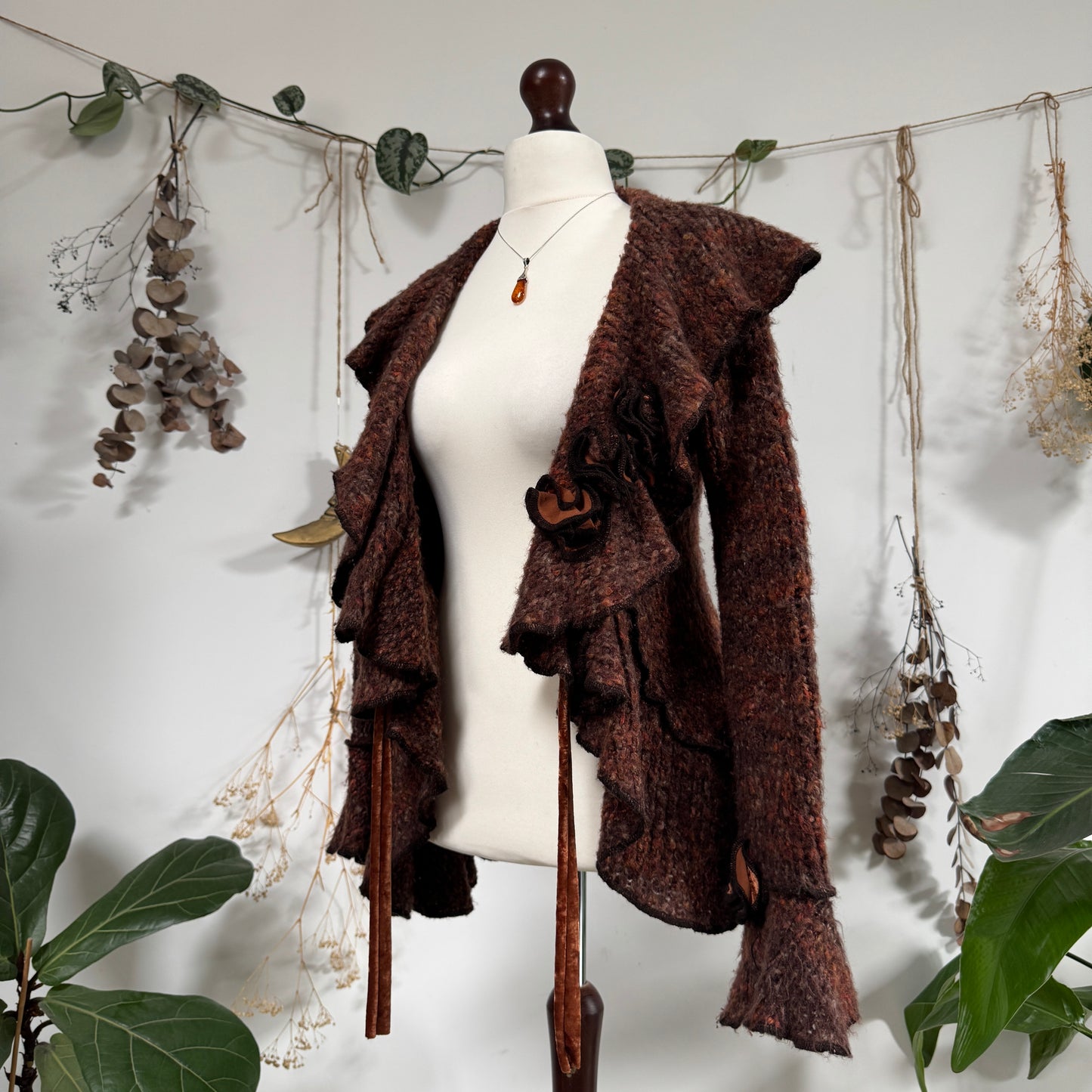 Knit cardigan - size S